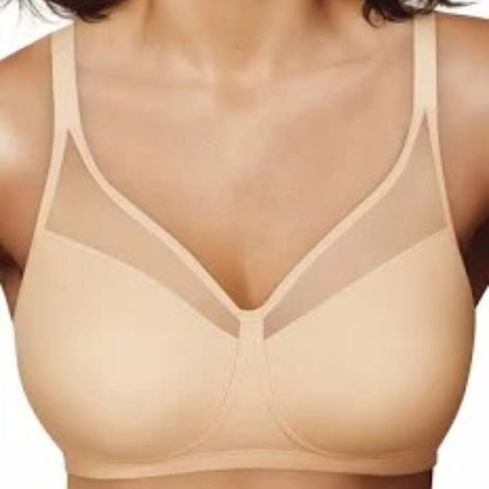 NIB Playtex 18 Hour Smoothing Minimizer Bra Size 44DD in Sin Vanilla #4697